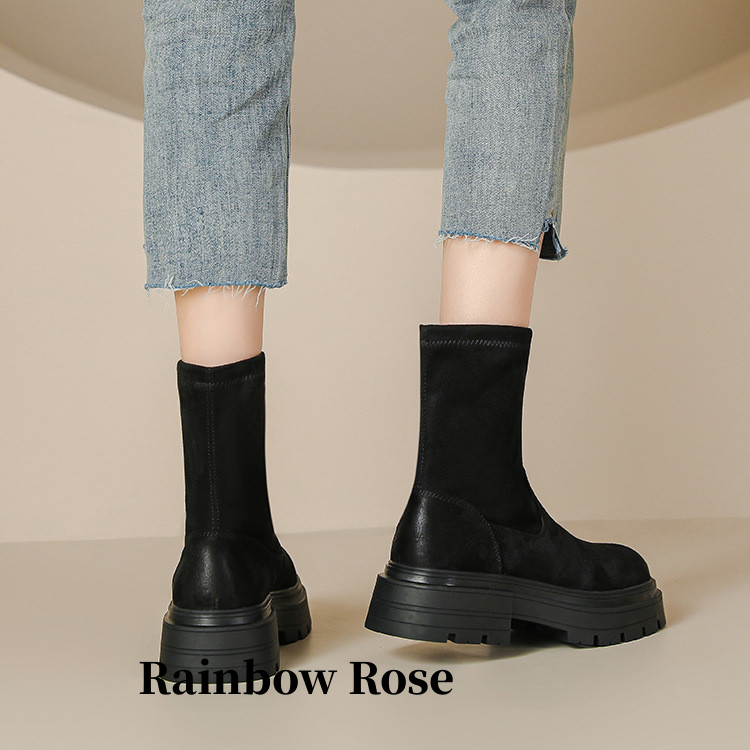 ショートブーツ レディース アンクルブーツ あったか 寒さ対策 冬対策 美脚 ヒール5CM レディ 春秋冬 ラウンドトゥ 厚底 安定感 歩きやすい 疲れない 