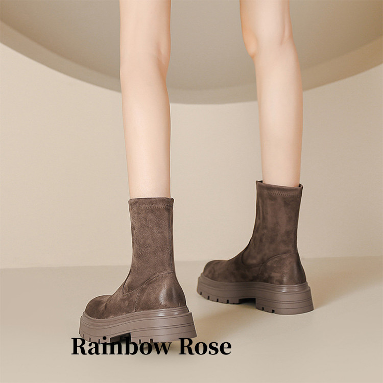 ショートブーツ レディース アンクルブーツ あったか 寒さ対策 冬対策 美脚 ヒール5CM レディ 春秋冬 ラウンドトゥ 厚底 安定感 歩きやすい 疲れない 