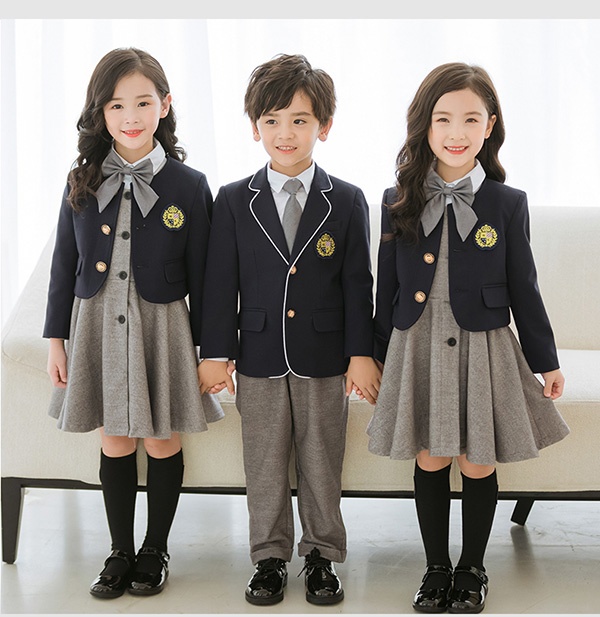 3点セット 秋冬服 学生服 子供制服 ワンピース ユニフォーム 通園 女の子 受験 卒業式 中学生 キッズ 入園 100~180 男の子 