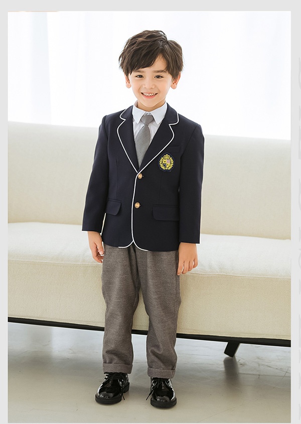3点セット 秋冬服 学生服 子供制服 ワンピース ユニフォーム 通園 女の子 受験 卒業式 中学生 キッズ 入園 100~180 男の子 
