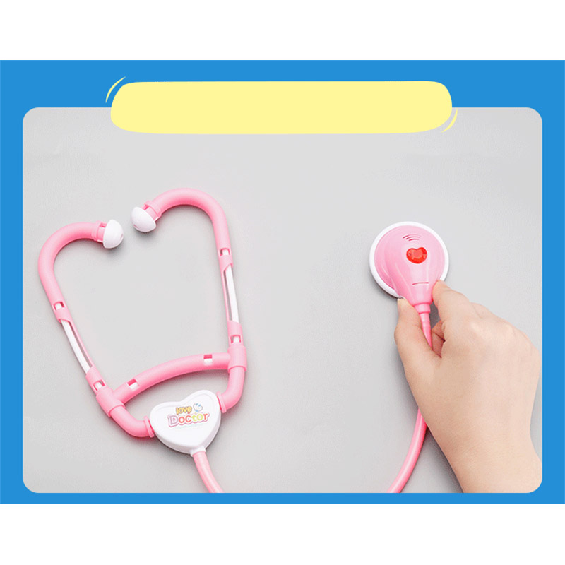 お医者さんセット おもちゃ お医者さんごっこ 知育玩具 おままごと 収納ケース付き ライト 入園お祝い プレゼント 誕生日 搭載道具 