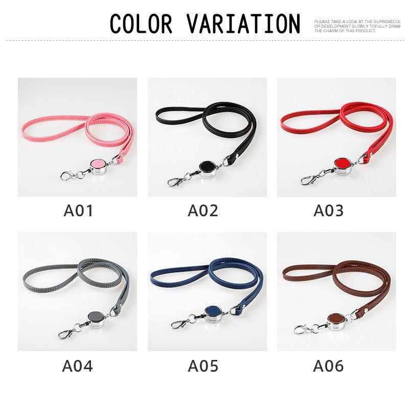 キーホルダー キーリング ストラップ リールストラップ 伸びるストラップ リールキーホルダー プレゼント 革 ストラップスマホ ギフト レザー 