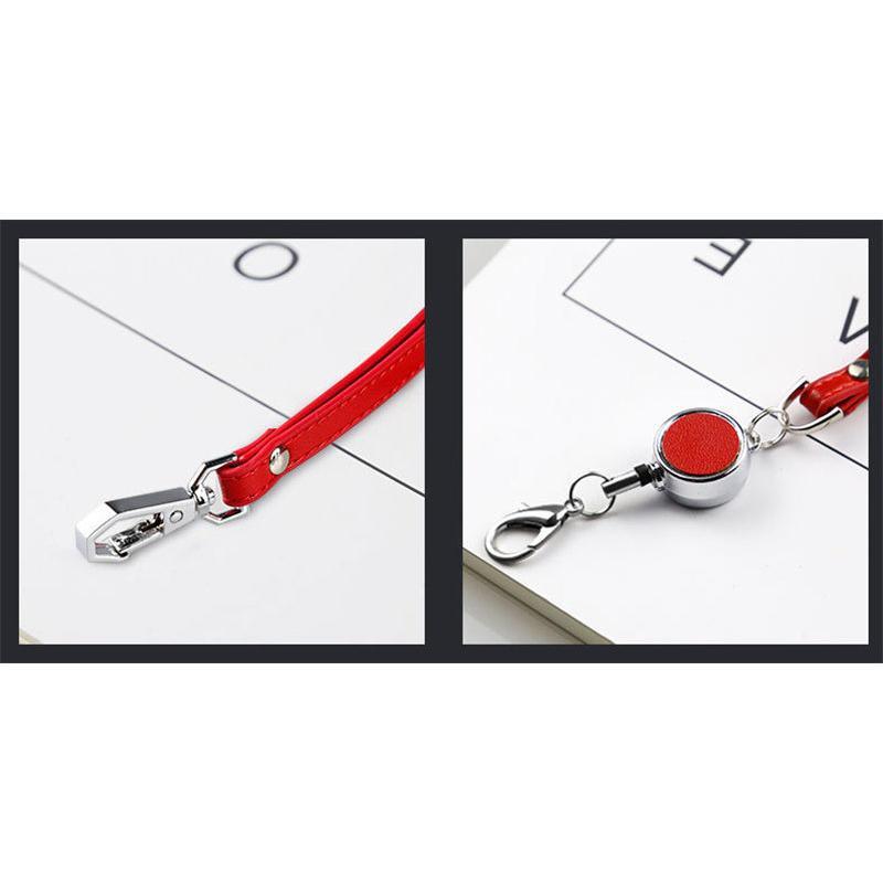 キーホルダー キーリング ストラップ リールストラップ 伸びるストラップ リールキーホルダー プレゼント 革 ストラップスマホ ギフト レザー 