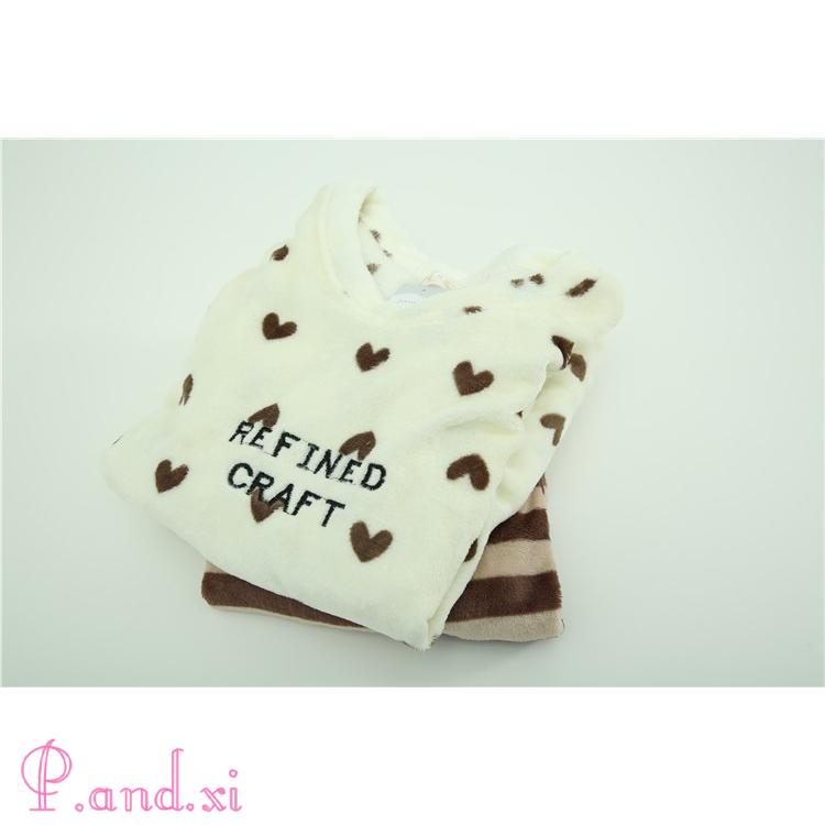 ルームウェア パジャマ ナイトウェア レディース 部屋着 2点セット もこもこ 防寒 可愛い 上下セット 厚手 ふわふわ 秋 ワンピース 冬 あったか 