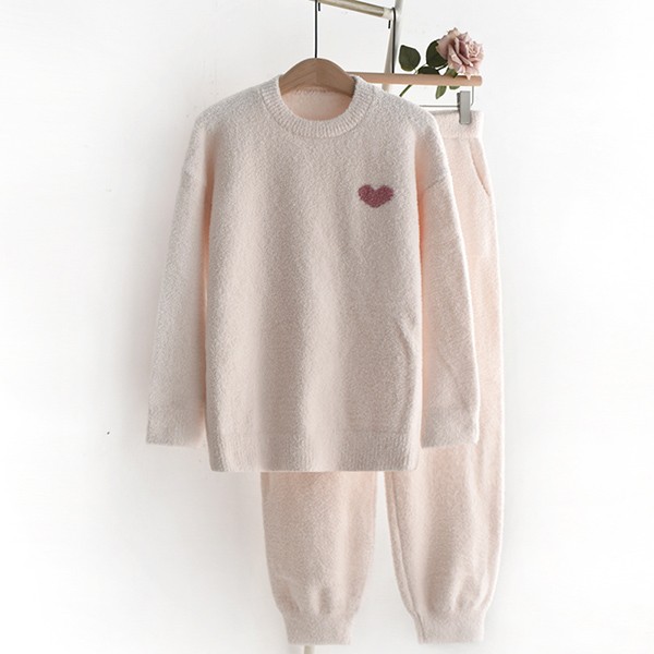 ルームウェア 上下セット レディース 女の子 秋冬 寝巻き ゆったり 気持ちいい 4寝間着 パジャマ ボアあり かわいい 着心地よい 