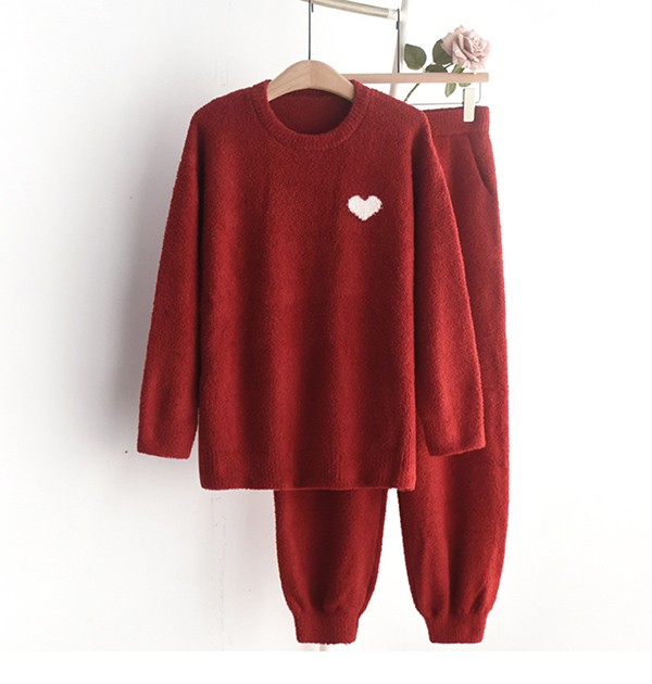 ルームウェア 上下セット レディース 女の子 秋冬 寝巻き ゆったり 気持ちいい 4寝間着 パジャマ ボアあり かわいい 着心地よい 