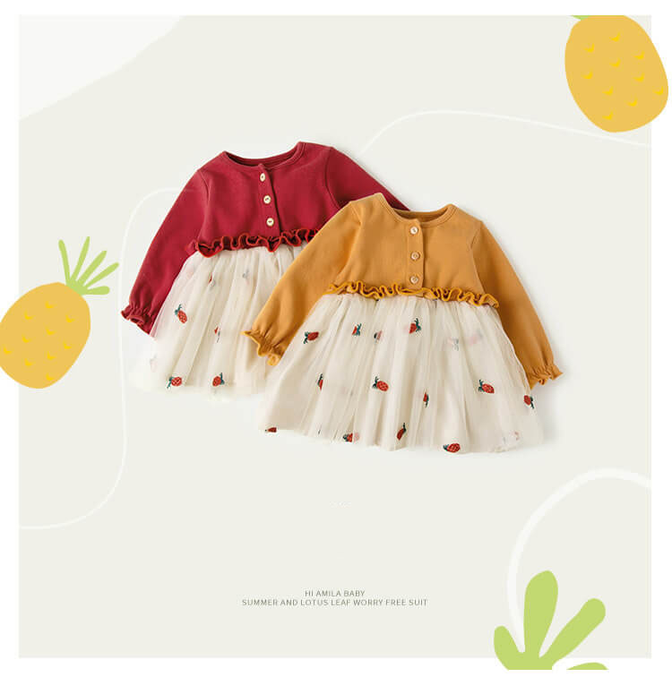 ワンピース 長袖 入学式 入園式 子供服 保育園 90 ベビー 1歳 誕生日 5歳 女の子 子供 100 フォーマル 4歳 2歳 80 結婚式 幼稚園 きれいめ 120 130 3歳 110 