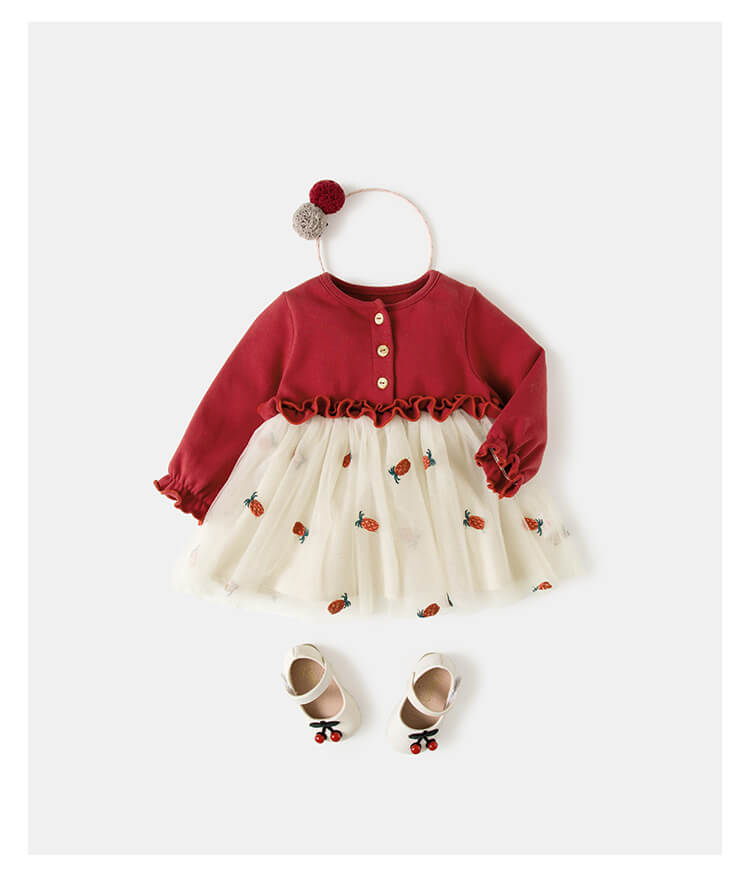 ワンピース 長袖 入学式 入園式 子供服 保育園 90 ベビー 1歳 誕生日 5歳 女の子 子供 100 フォーマル 4歳 2歳 80 結婚式 幼稚園 きれいめ 120 130 3歳 110 