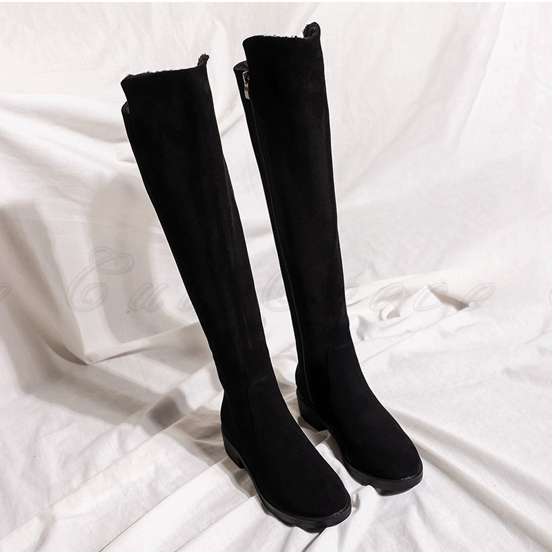 ロングブーツ レディース 裏ボア 内ボア 防寒 保温 もこもこ 高見え 柔らかい 暖かい 防水 送料無料 エレ高級感 フォーマル ビジネス デート 通勤 