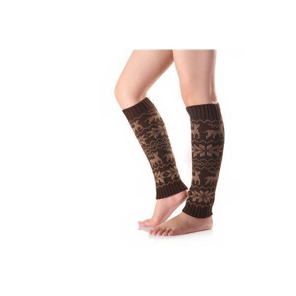 レッグウォーマー レディース おしゃれ 冷え取り ニット 柄付き ウォーマー 防寒対策 ソックス 足首ウォーマー 通学 美脚 シンプル 厚手 暖かい 