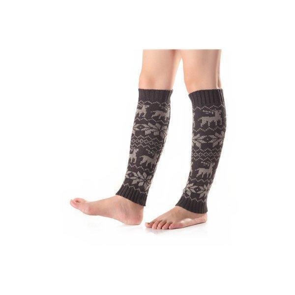 レッグウォーマー レディース おしゃれ 冷え取り ニット 柄付き ウォーマー 防寒対策 ソックス 足首ウォーマー 通学 美脚 シンプル 厚手 暖かい 