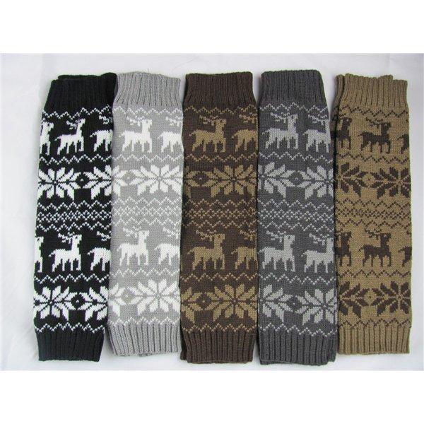 レッグウォーマー レディース おしゃれ 冷え取り ニット 柄付き ウォーマー 防寒対策 ソックス 足首ウォーマー 通学 美脚 シンプル 厚手 暖かい 