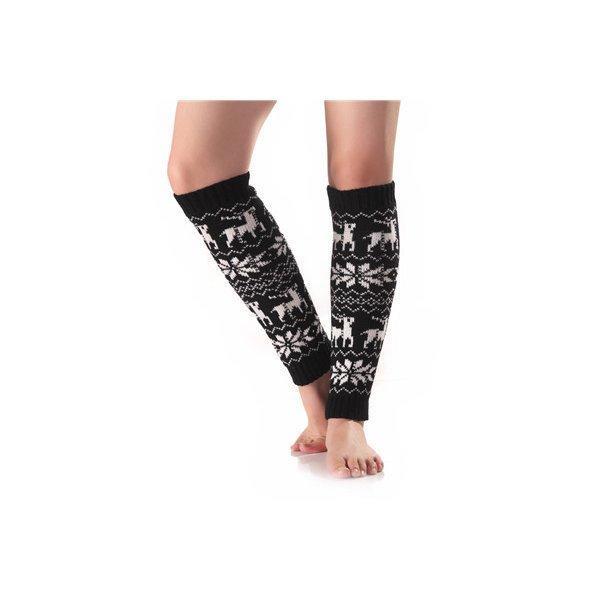 レッグウォーマー レディース おしゃれ 冷え取り ニット 柄付き ウォーマー 防寒対策 ソックス 足首ウォーマー 通学 美脚 シンプル 厚手 暖かい 