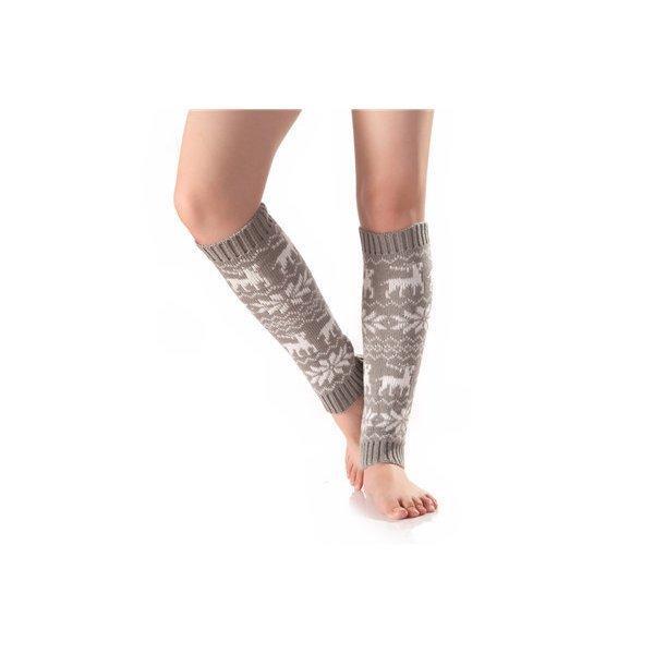 レッグウォーマー レディース おしゃれ 冷え取り ニット 柄付き ウォーマー 防寒対策 ソックス 足首ウォーマー 通学 美脚 シンプル 厚手 暖かい 
