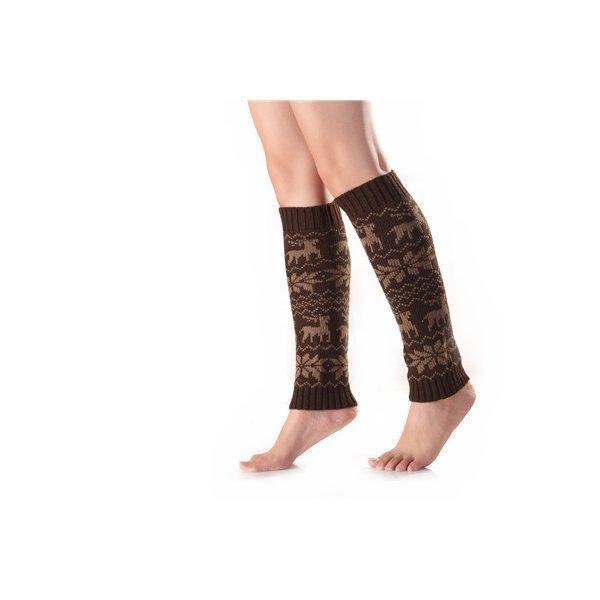 レッグウォーマー レディース おしゃれ 冷え取り ニット 柄付き ウォーマー 防寒対策 ソックス 足首ウォーマー 通学 美脚 シンプル 厚手 暖かい 