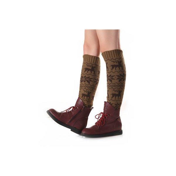 レッグウォーマー レディース おしゃれ 冷え取り ニット 柄付き ウォーマー 防寒対策 ソックス 足首ウォーマー 通学 美脚 シンプル 厚手 暖かい 