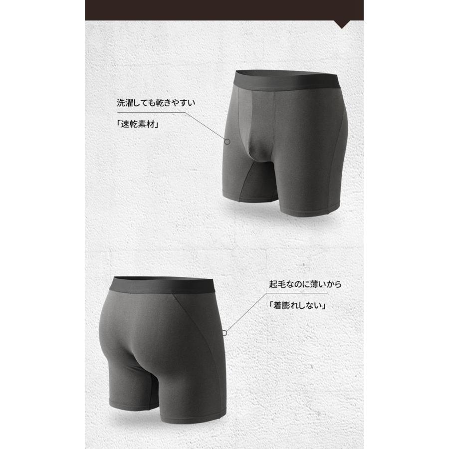 ボクサーパンツ メンズ 裏微起毛 2枚セット あったか 通気性 前閉じ 冬 ストレッチ 下着 肌着 微起毛 ボクサーブリーフ 暖かい あったかインナー 防寒 インナー 