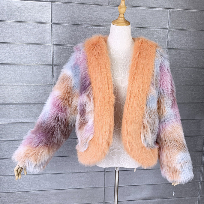 ファーコート フェイクファーコート レディース ショート丈 アウター 羽織り 暖かい 防寒 冬服 着痩せ 防風 防寒コート 。 あったか ふんわり 可愛い 軽量 