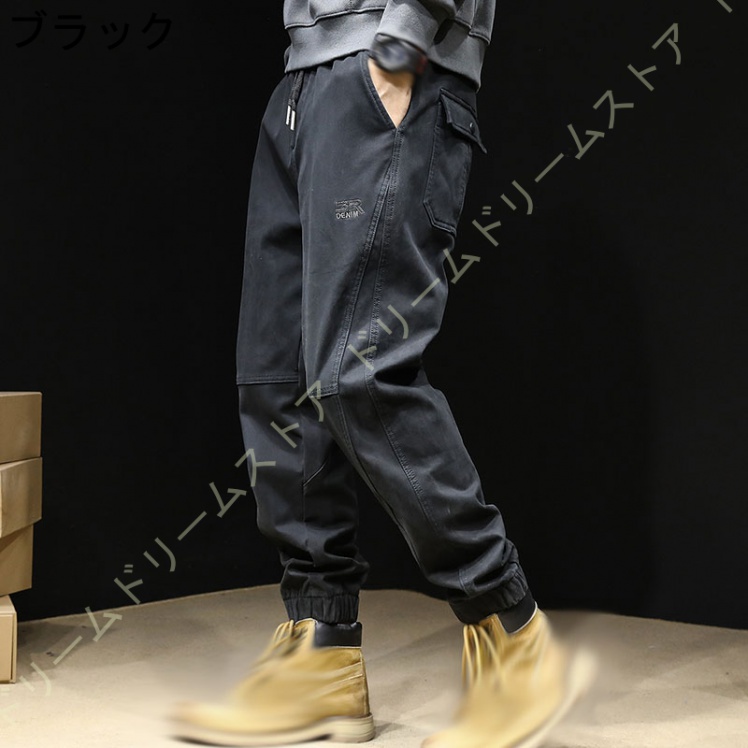 カーゴパンツ ミリタリーパンツ ポケット ズボン ロングパンツ カーゴパンツ ボイージーパンツ 作業ズボン 作業着 軍パン メンズ ワークパンツ 
