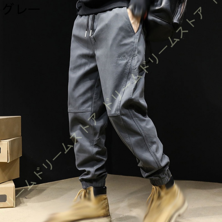 カーゴパンツ ミリタリーパンツ ポケット ズボン ロングパンツ カーゴパンツ ボイージーパンツ 作業ズボン 作業着 軍パン メンズ ワークパンツ 