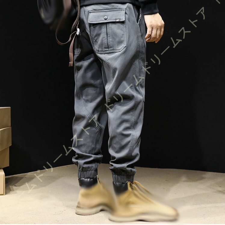 カーゴパンツ ミリタリーパンツ ポケット ズボン ロングパンツ カーゴパンツ ボイージーパンツ 作業ズボン 作業着 軍パン メンズ ワークパンツ 