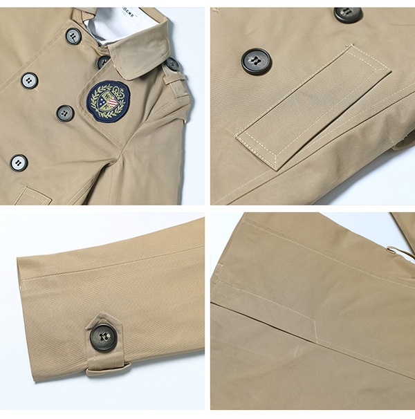 3点セット 秋冬服 学生服 子供制服 子供トレンチコート ユニフォーム キッズ通園 入園 男の子 受験 100~170 卒業式 女の子 中学生 