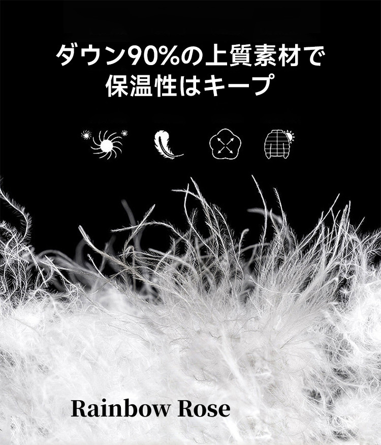 ダウンベストレディース インナーダウン ベスト ノースリーブ ライトダウン ダウン90% ローズ ファスナーポケット 軽量 キャンプ S-5L 山登り 秋冬 薄手 登山 