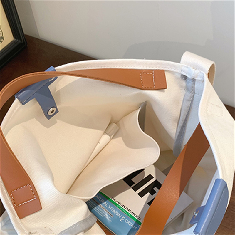 バッグ レディースかばん トートバッグ ショルダーバッグ ハンドバッグ カジュアル カバン 女子 キャンストライプ 通勤オシャレ 布鞄 通学 