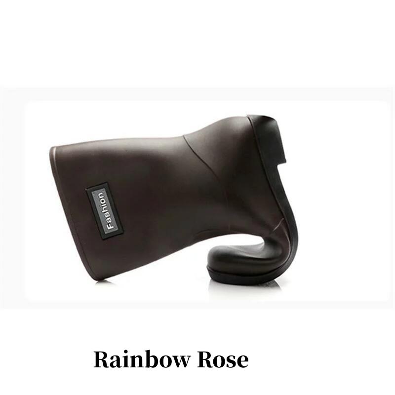 レインブーツ レインレディース ミドル丈 ショートブーツ 完全防水 長靴 通学 通勤 雨の日 雨具 雨靴 脱げない かわいい 靴 滑らない 