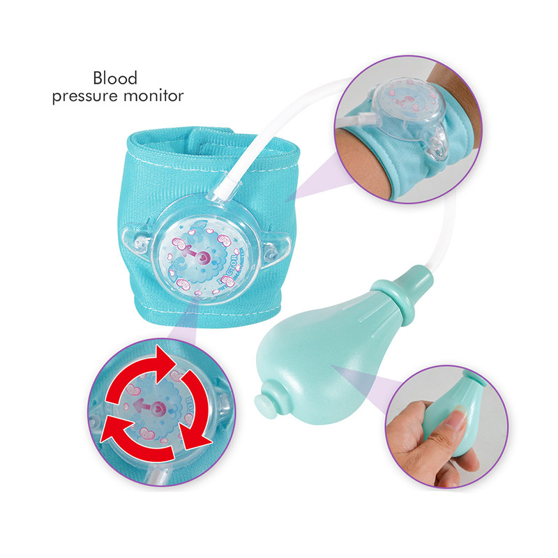 お医者さんごっこ お医者さんセット おもちゃ ロールプレイ 診察道具 聴診器 収納ケース付き クリスマス おもちゃ プレゼント 