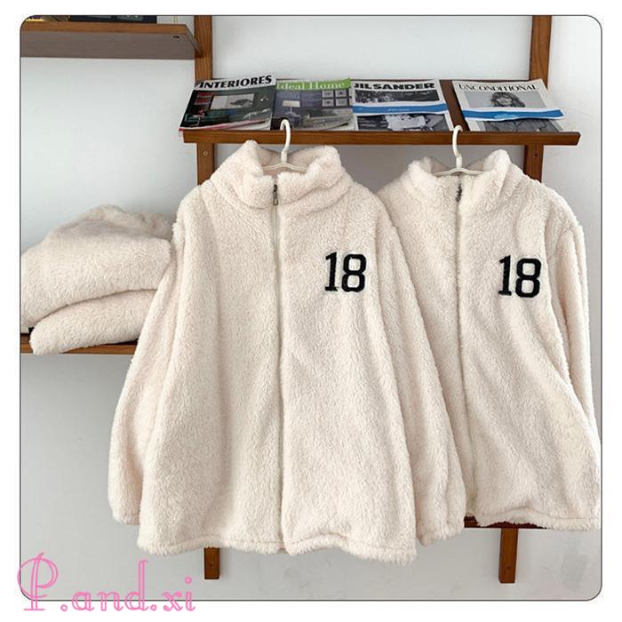 ルームウェア 上下セット 冬 パジャマ レディース 長袖 上下パジャマ もこもこ 秋冬 部屋着 あったかい ルームウェア 前開き かわいい パジャマ 