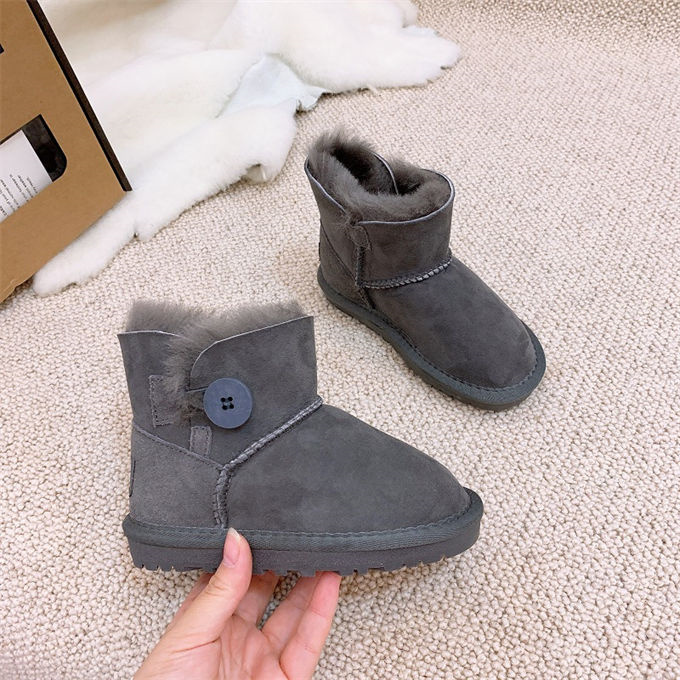 ムートンブーツ キッズ レディース 子供 子ども 女の子 冬 ショートブーツ ボアブーツ 。 スノーブーツ 親子コーデ 起毛 リアルムートン 防寒 保温 
