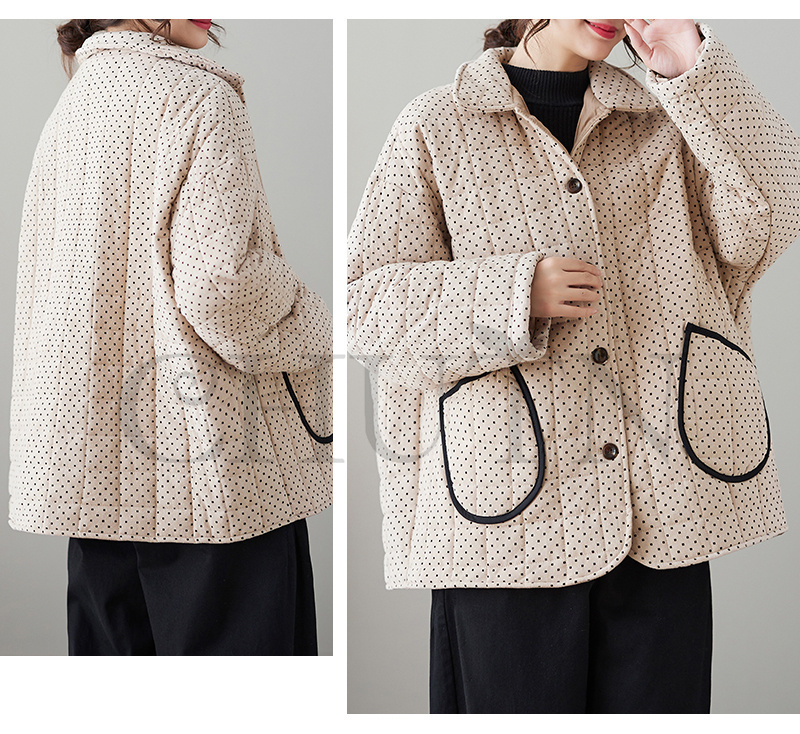 秋冬ダウンコート キルティングコート 中綿コート ショートダウンコート ダウンジャケット アウター コートノー暖かいアウター 大人 防寒コート 韓国風 