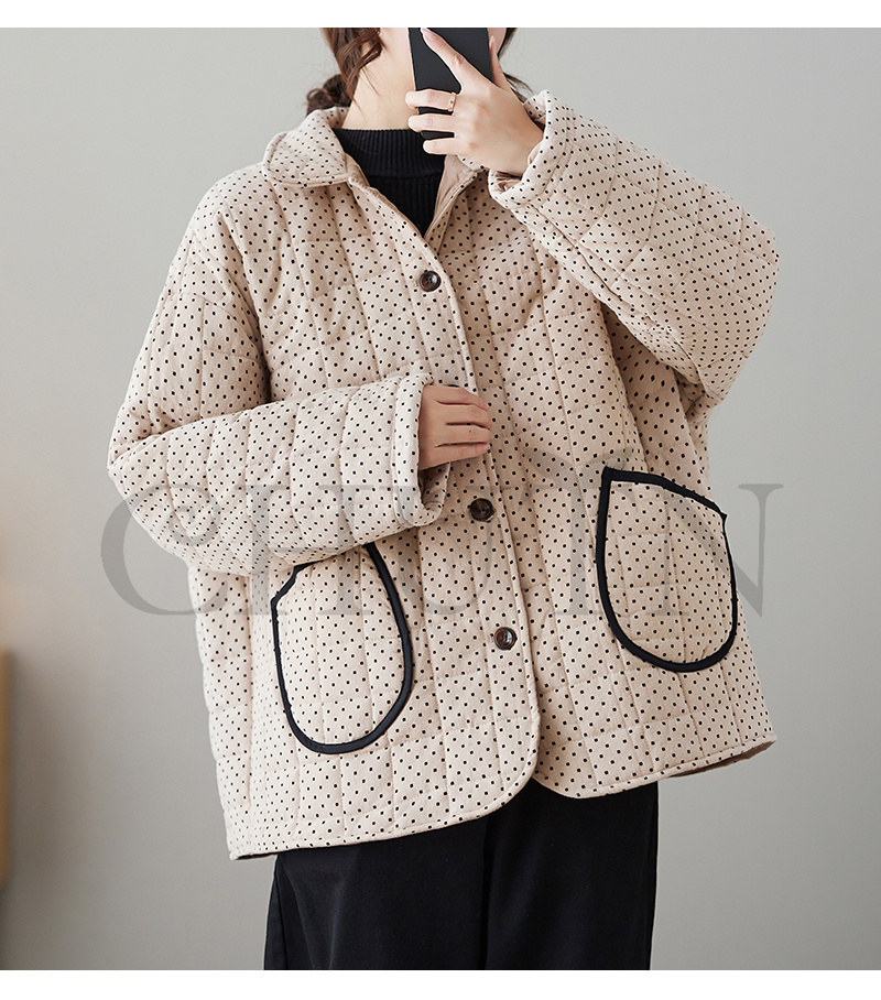 秋冬ダウンコート キルティングコート 中綿コート ショートダウンコート ダウンジャケット アウター コートノー暖かいアウター 大人 防寒コート 韓国風 