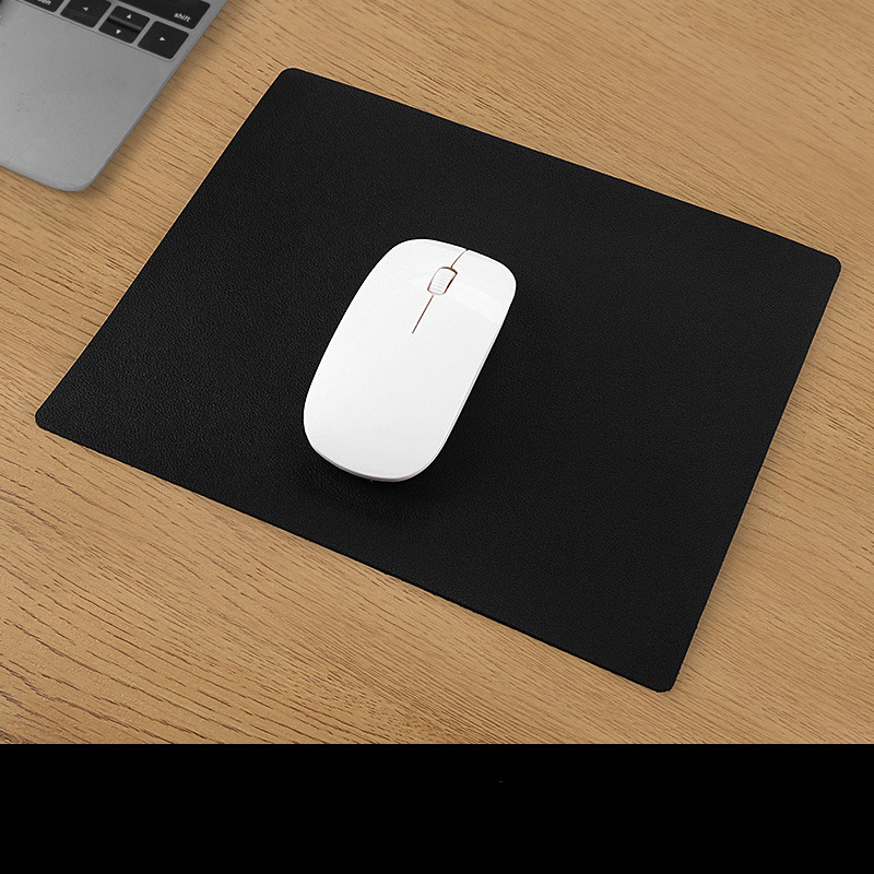 マウスパッド 大型 かわいい おしゃれ PU レザー ソフト 薄型 シート 滑り止め 四角 汚れにくい 快適 柔らかい 薄い 軽量 無地 長時間 