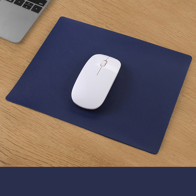 マウスパッド 大型 かわいい おしゃれ PU レザー ソフト 薄型 シート 滑り止め 四角 汚れにくい 快適 柔らかい 薄い 軽量 無地 長時間 