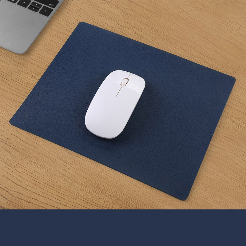 マウスパッド 大型 かわいい おしゃれ PU レザー ソフト 薄型 シート 滑り止め 四角 汚れにくい 快適 柔らかい 薄い 軽量 無地 長時間 
