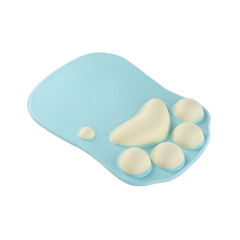 肉球マウスパッド マウスパッド 肉球 猫球 ネコ 猫 手首 疲れにくい ねこきゅう 癒し リストレスト一体型 かわいい リストレスト付マウスパッド 