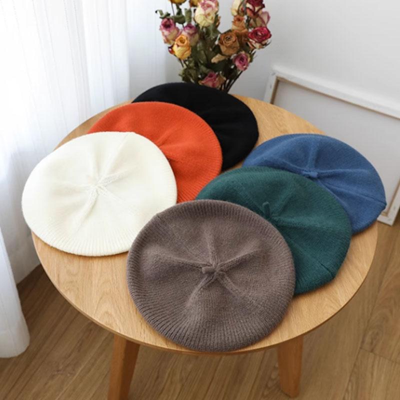 帽子 ベレー帽 レディース 秋冬 。 かわいい ベレー ベーシック あったか 小物 ゆったり 冬 締め付けゼロ シンプル 秋 秋冬 定番 おしゃれ 大きいサイズ 