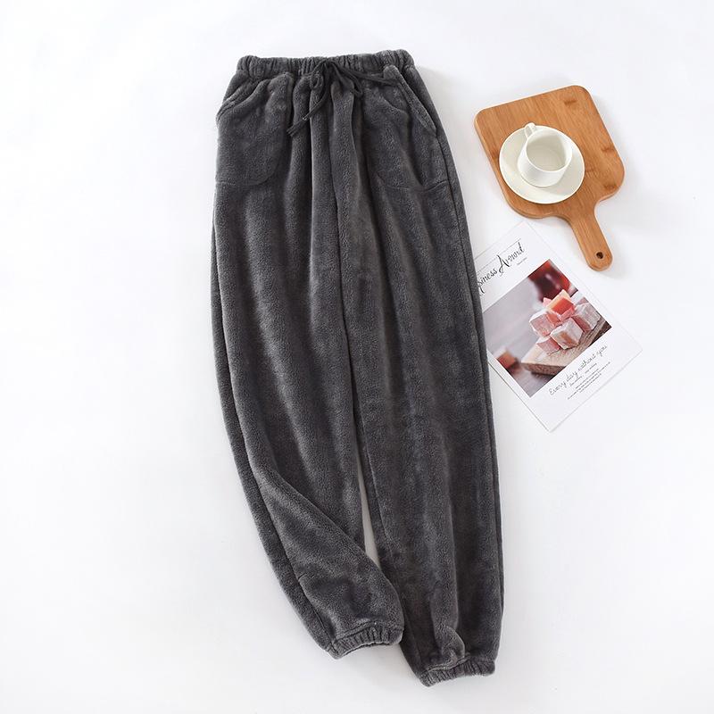 ルームパンツ パジャマ メンズ 冬 フランネル 裏起毛 もこもこ パンツ あったか メンズ ふわふわ パジャマ 冬 ルームウェア 