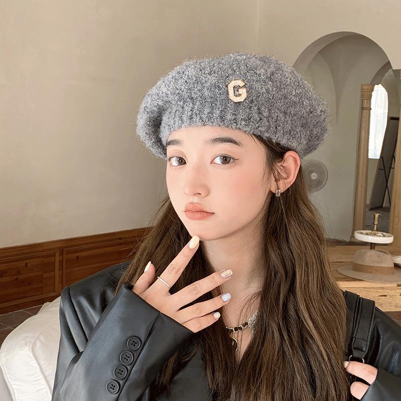 帽子 ベレー帽 レディース 秋冬 。 かわいい 冬 ゆったり 秋 大きいサイズ 締め付けゼロ おしゃれ シンプル ベーシック 秋冬 定番 あったか 小物 ベレー 