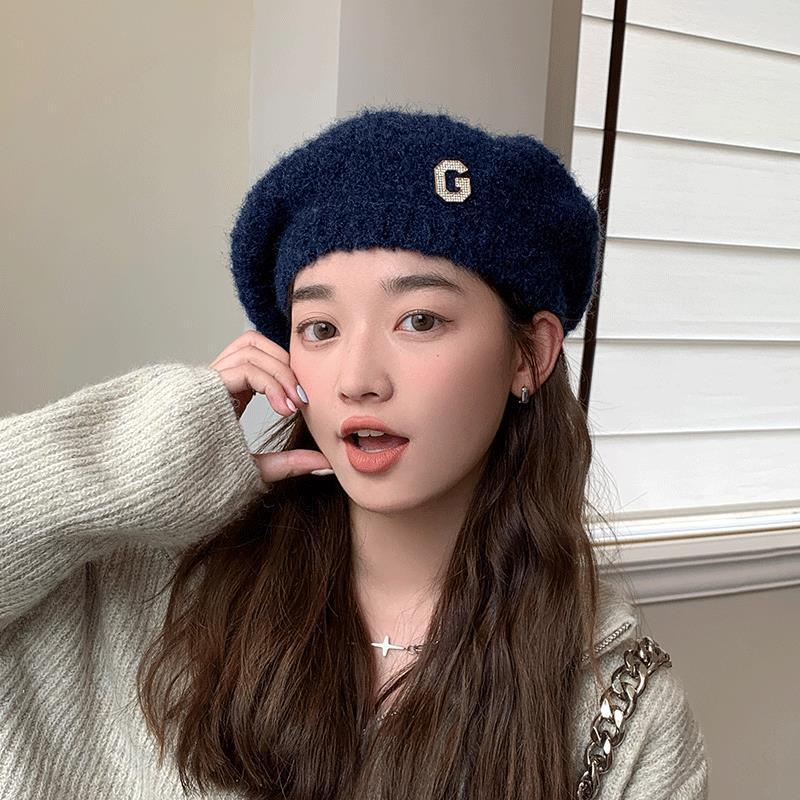帽子 ベレー帽 レディース 秋冬 。 かわいい 冬 ゆったり 秋 大きいサイズ 締め付けゼロ おしゃれ シンプル ベーシック 秋冬 定番 あったか 小物 ベレー 
