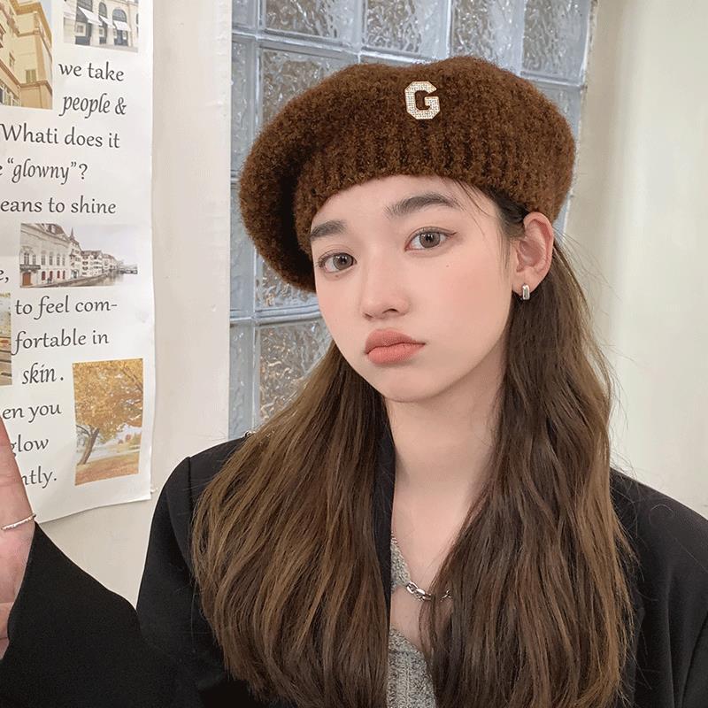 帽子 ベレー帽 レディース 秋冬 。 かわいい 冬 ゆったり 秋 大きいサイズ 締め付けゼロ おしゃれ シンプル ベーシック 秋冬 定番 あったか 小物 ベレー 