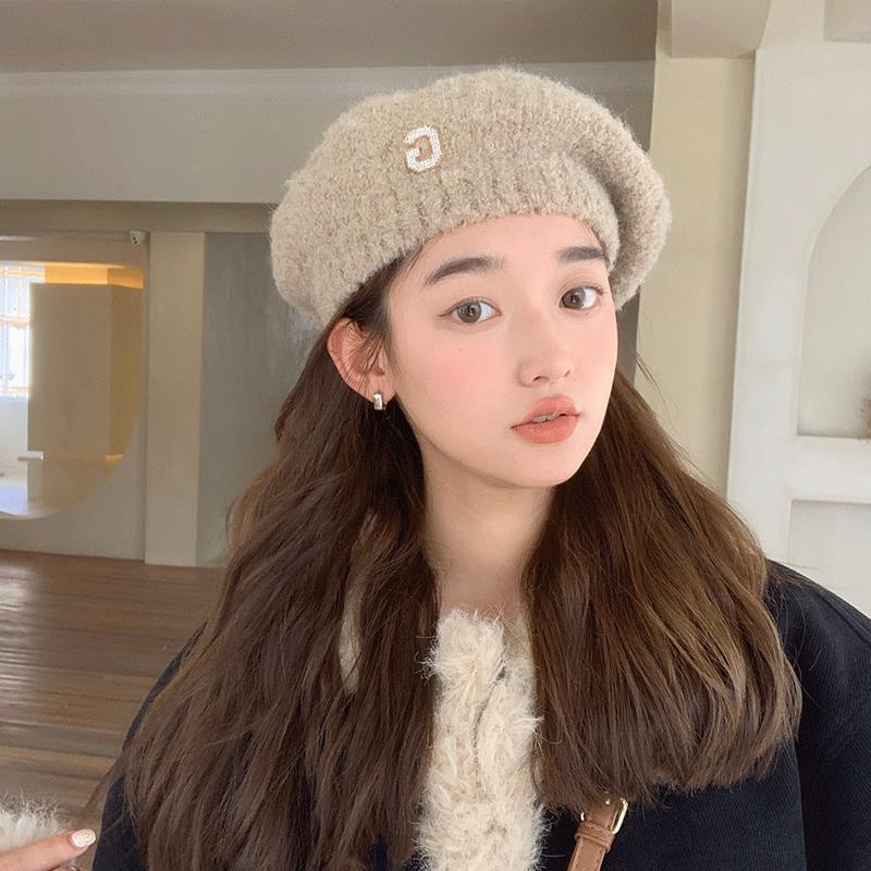帽子 ベレー帽 レディース 秋冬 。 かわいい 冬 ゆったり 秋 大きいサイズ 締め付けゼロ おしゃれ シンプル ベーシック 秋冬 定番 あったか 小物 ベレー 