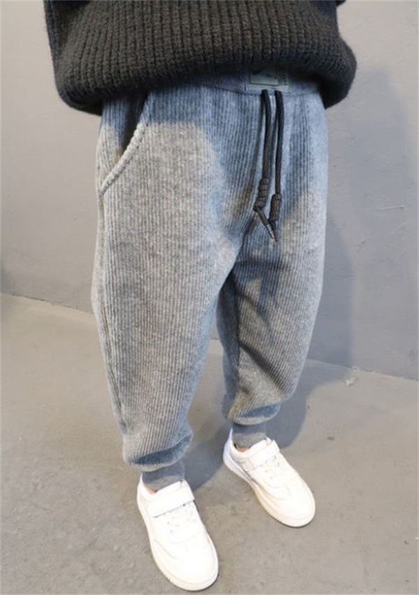 キッズ 男の子 裏起毛パンツ 厚手 子供服 ロングパンツ 長ズボン お出かけ カジュアル 防寒 暖かい ボコーデュロイパンツ ゆったり あったか もこもこ 