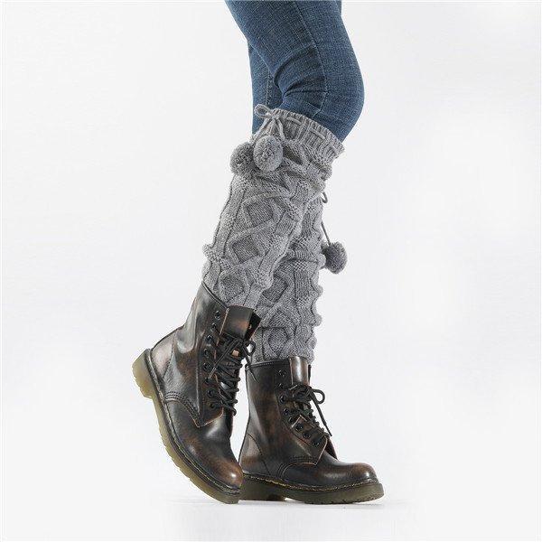 レッグウォーマー レディース 厚手 ポンポン 防寒対策 ロング丈 長め おしゃれ 柔らかい サ暖かい 足首ウォーマー シンプル 温め 