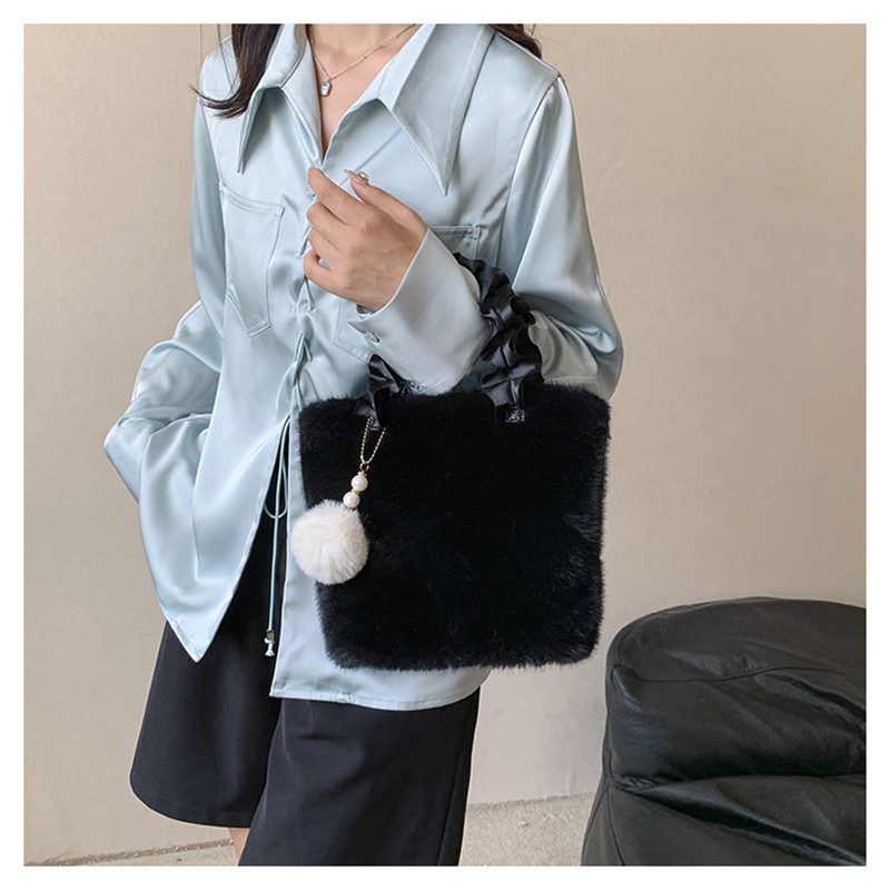 2色 ニットバッグ レディー ス マルシェバック ニット ッグ 縦型 かばん 可愛い ミニバック サブバ ッグ 編み 2023秋 トー トバッグ バッグ ハンドバ 