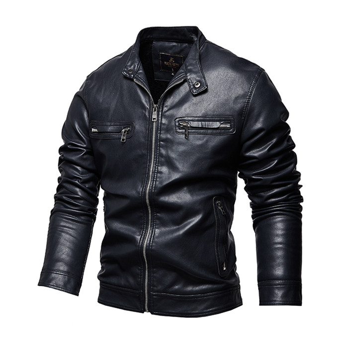 レザージャケット バイクジャケット ライダース革ジャケット 革ジャケット メンズ PUレザー 防風 革ジャン 裏ボア 新作 