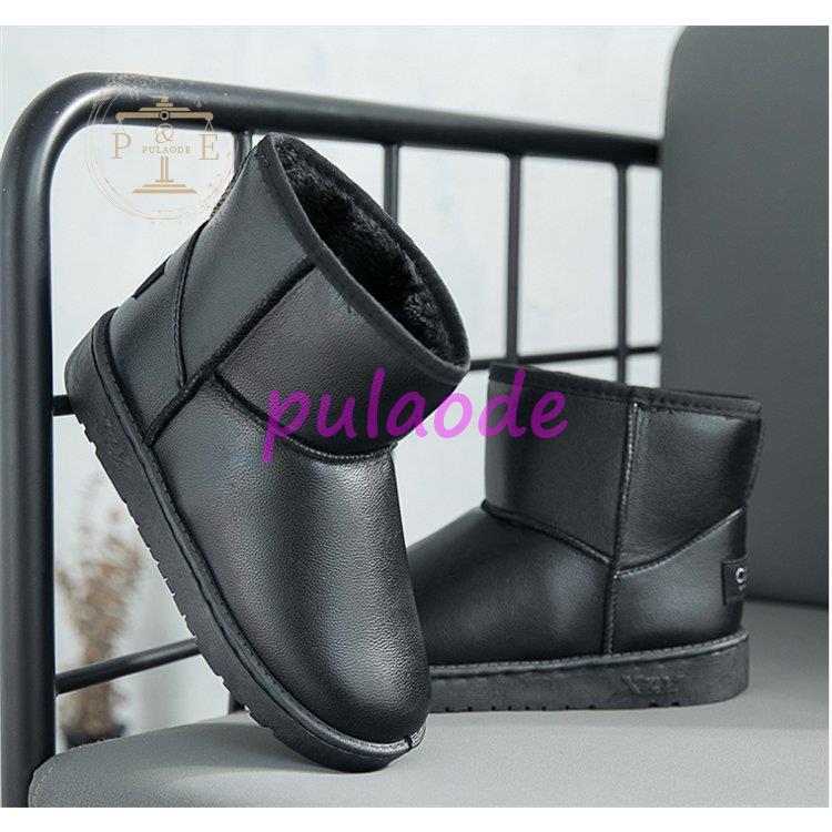 レディース スムース モカシンショートブーツ 裏ボア 裏起毛 ワークブーツ 裏起毛 秋 2021 冬ファー ファー付き 防寒靴 