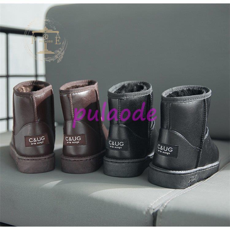 レディース スムース モカシンショートブーツ 裏ボア 裏起毛 ワークブーツ 裏起毛 秋 2021 冬ファー ファー付き 防寒靴 